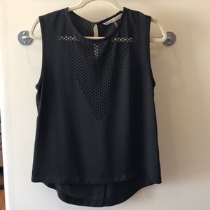 Trina Turk sexy laser cut top